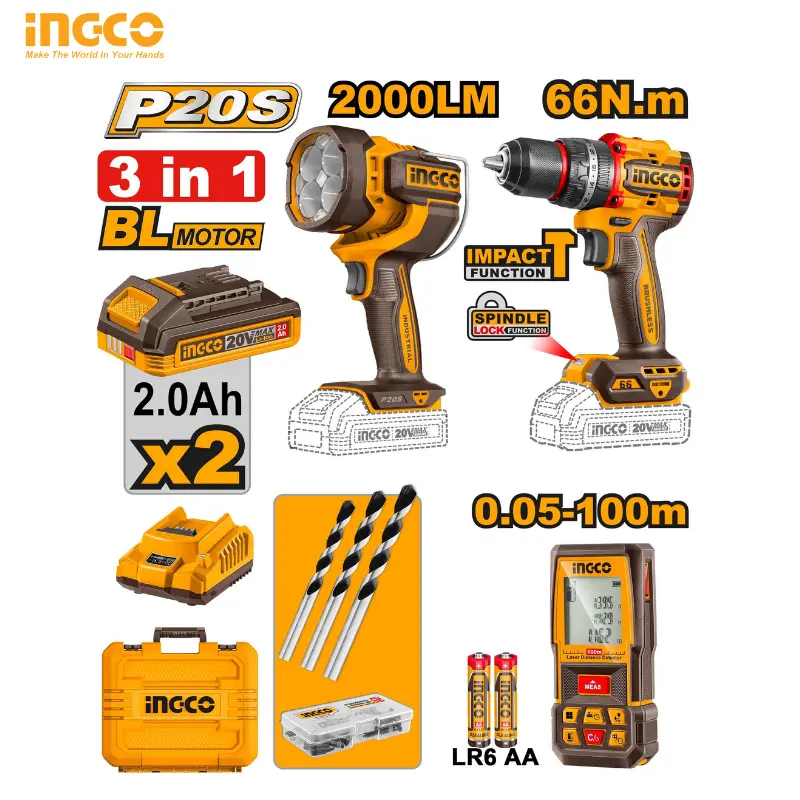 CORDLESS 3 PCS COMBO KIT COSLI250885 - 1