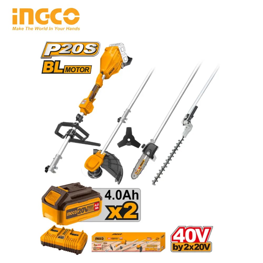 CORDLESS MULTI GARDEN TOOLS 40V INGCO CSTLI2040386  - 1