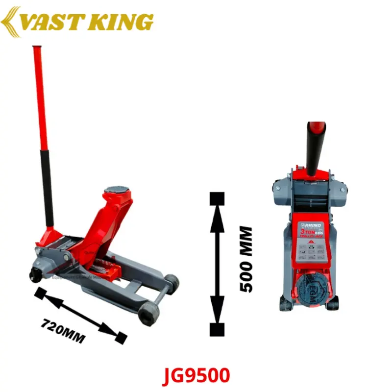 CRIC HYDRAULIQUE 3T DOUBLE PISTON VAST KING - 1