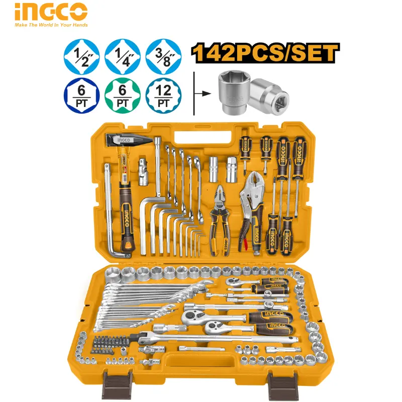 ENSEMBLE D'OUTILS 142PCS INGCO HKTHP21421 - 1