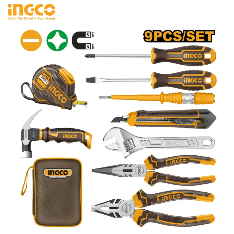 ENSEMBLE D'OUTILS 9PCS INGCO HKTH20809 - 1