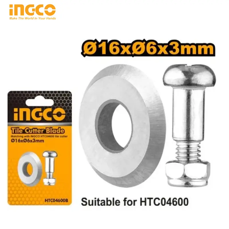 LAME DE COUPE-CARREAUX 16 X 6 X 3 MM INGCO (60CM) HTC04600B  - 1