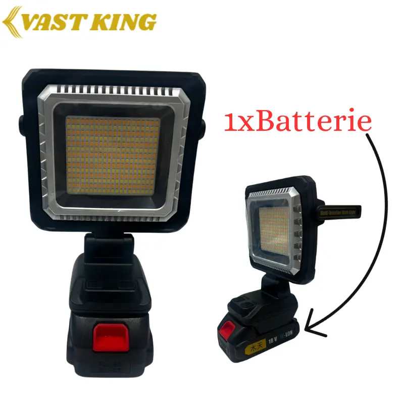 MINI PROJECTEUR AVEC UNE BATTERIE VAST KING MMT8-5  - 1
