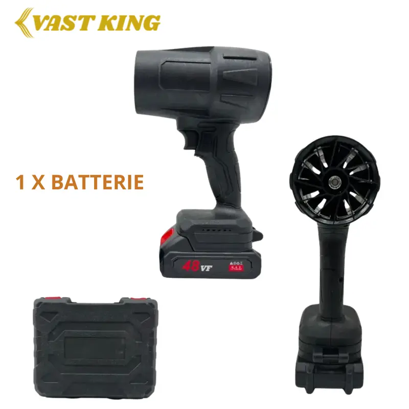 PISTOLET À AIR ÉLECTRIQUE MULTIFONCTIONNEL TURBO 48V AVEC 1 BATTERIE - 1