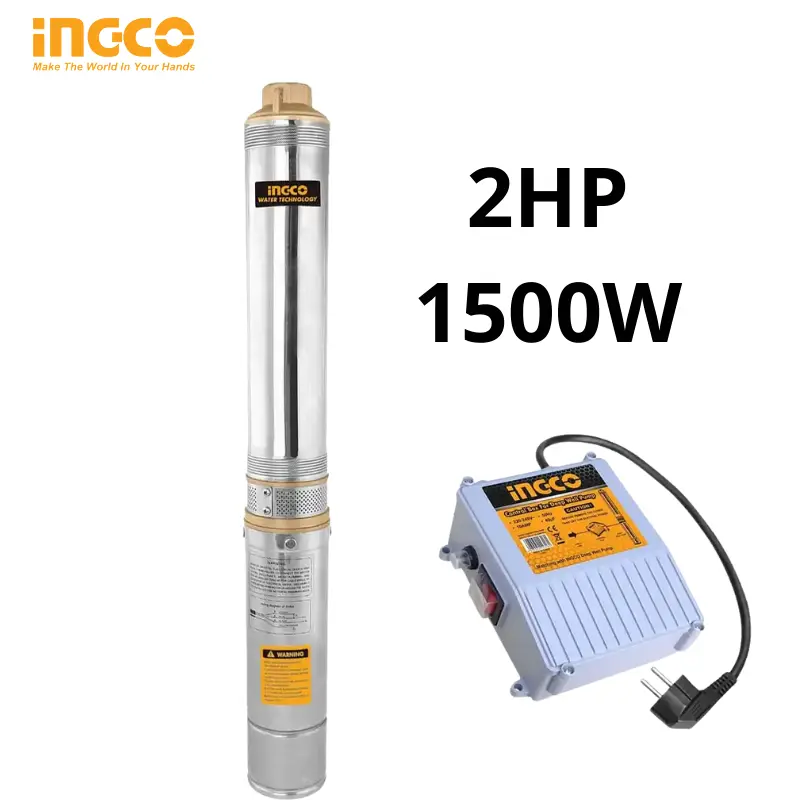 POMPE IMMERGEE 2HP 1500W INGCO DWP1500621 - 1