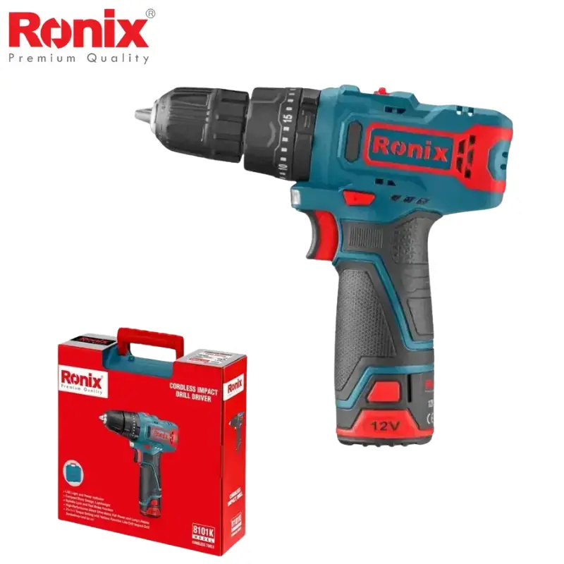 VISSEUSE 12V 2 BATTERIES RONIX - 1
