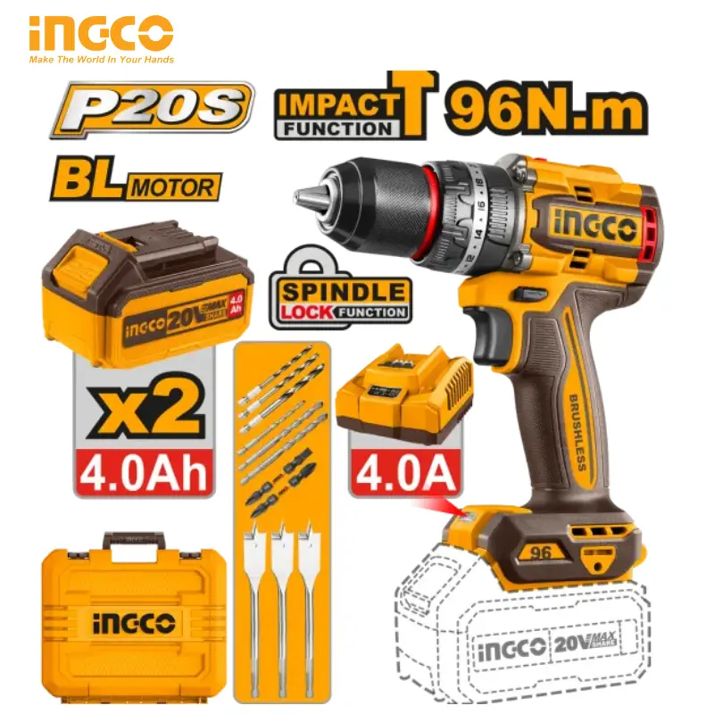VISSEUSE INGCO 96 N.M BRUSHLESS CIDLI20968 - 1