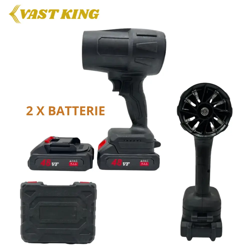 PISTOLET À AIR ÉLECTRIQUE MULTIFONCTIONNEL TURBO 48V AVEC 2 BATTERIES - 1