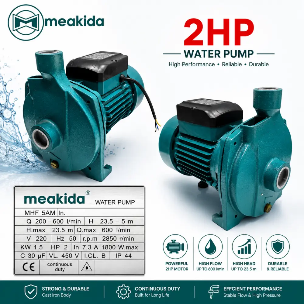 POMPE A EAU 2 HP MEAKIDA - 1
